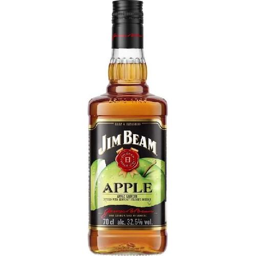 Whisky Bourbon Scotch Whiskey Jim Beam Apple - Whisky Aromatisé a la Pomme - 32.5% Vol. - 70 cl
