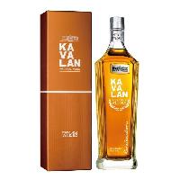 Whisky Bourbon Scotch Kavalan Whisky Classic Single Malt - 40%vol - 50 cl avec étui