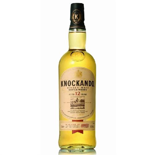 Whisky Bourbon Scotch Whisky écossais avec étui 70cl Knockando