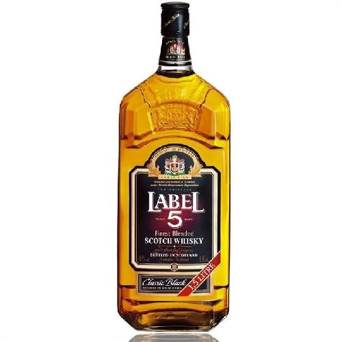 Whisky Bourbon Scotch Whisky Label 5 - Blended whisky - Ecosse - 40%vol - 150cl