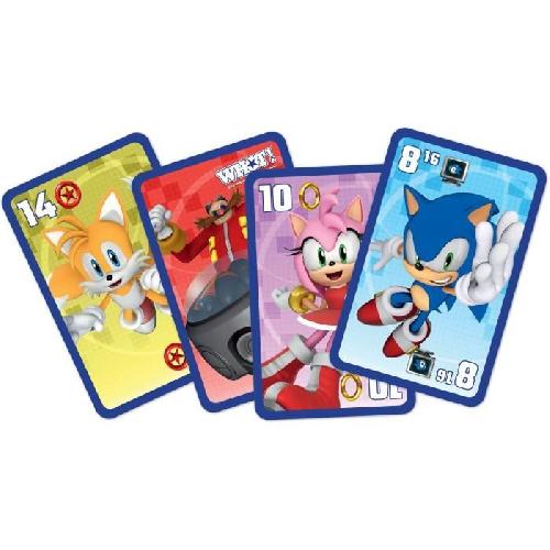 Jeu De Societe - Jeu De Plateau Whot! Sonic the Hedgehog - Jeu de cartes - WINNING MOVES - Jeu de cartes aux couleurs de Sonic pour toute la famille.