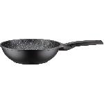 Wok fonte d'aluminium - GSW - EASY CLICK - 28 cm - Induction