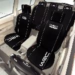 Housse De Siege - Couvre Siege WRC Set de Housses Universelles Noir