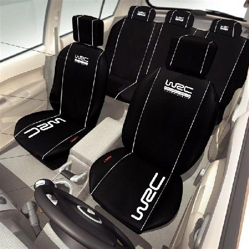 Housse De Siege - Couvre Siege WRC Set de Housses Universelles Noir