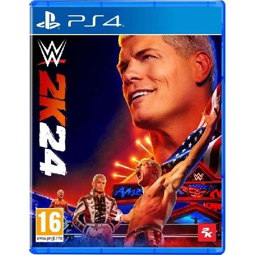 Jeu Playstation 4 WWE 2K24 - Jeu PS4