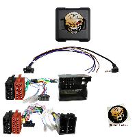 X Commande au volant de Roger Adaptateur commande au volant MC00C compatible avec Mercedes Smart VW ISO 40 Broches Quadlock