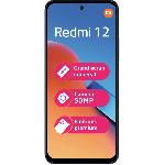 Smartphone XIAOMI - REDMI 12 - 256Go - 4G - Noir minuit