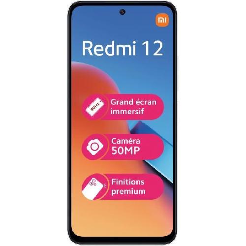 Smartphone XIAOMI - REDMI 12 4 - 128Go - ARGENT