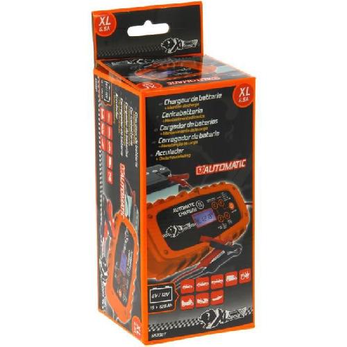 Chargeur De Batterie XL Perform Tools - Chargeur Batterie Automatique - Taille XL 6V-12V - 6.5A