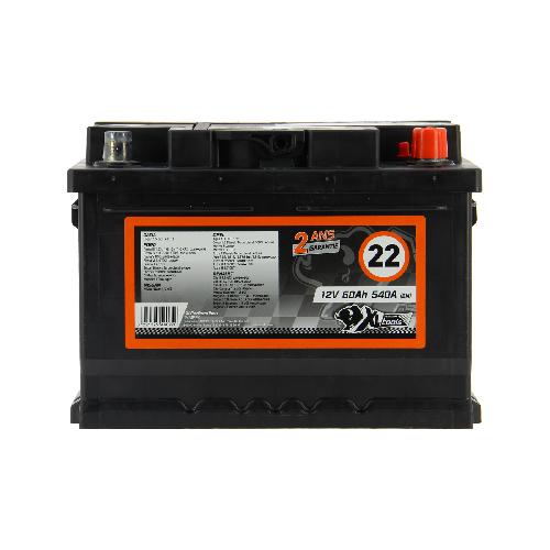 XLPT Batterie 22 540A 60Ah L2B