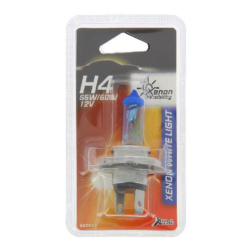 Ampoules H4 12V XLTECH 1 ampoule H4 Xenon White Light