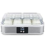 Yaourtiere - Fromagere Yaourtiere HKoeNIG - ELY120 - Capacite 12 pots de 160ml - Programmable jusqu'a 15h - 15W
