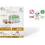 Yaourtiere - Fromagere Yaourtiere LITTLE BALANCE - Capacite 7 pots de 190ml + 6 pots additionnels - Programmable jusqu'a 14h - 20W